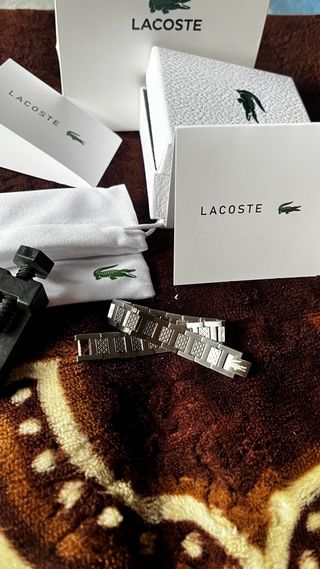 Pulsera Lacoste Plata