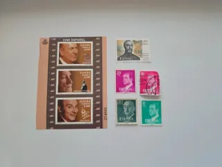 Lote sellos España Cine Español
