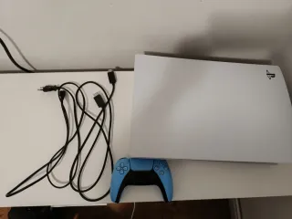 PS5 con lector + SSD 2TB + Mando Celeste