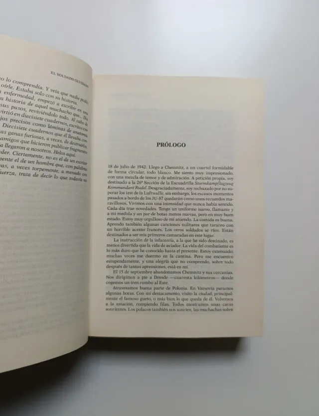 El soldado olvidado.