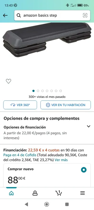 Step Aeróbico Profesional Gimnasio Fitness