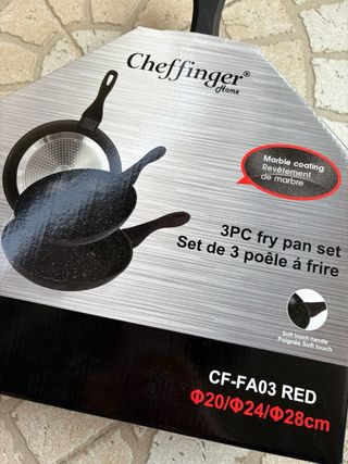 Set 3 padelle Cheffinger