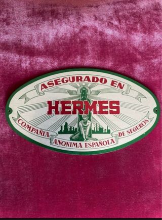 Chapa Hermes Seguros Compañía Española