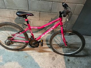 Bicicleta Junior 24 pulgadas Rosa