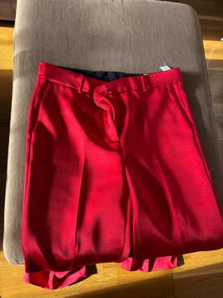 Pantalones de fiesta rojos