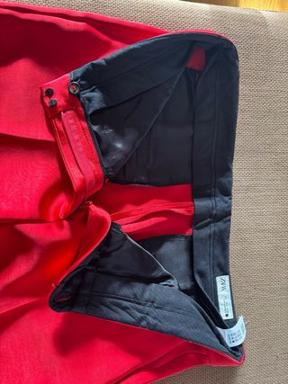 Pantalones de fiesta rojos