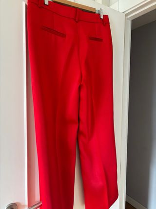Pantalones de fiesta rojos