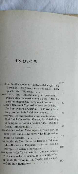 Libro Antiguo Un Viaje por España