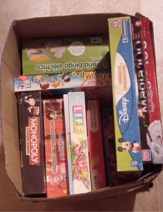 Lote de 8 juegos de mesa