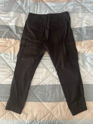 Pantaloni cargo street nero