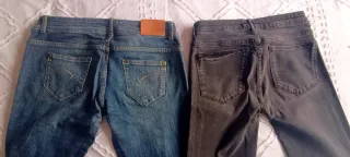 Lote 2 Pantalones Vaqueros Mujer