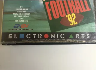 John Madden Football 92 - Mega Drive PAL