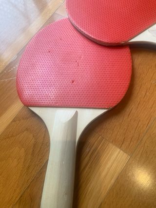2 Palas de Ping Pong Rojas