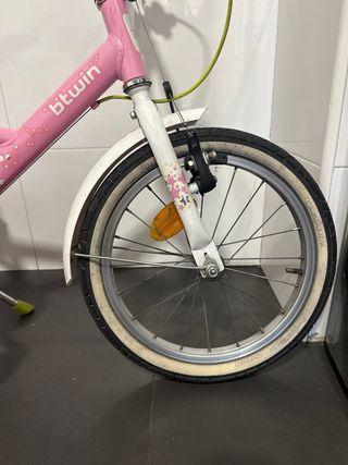 Bicicleta infantil rosa 4-6 años
