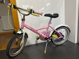 Bicicleta infantil rosa 4-6 años