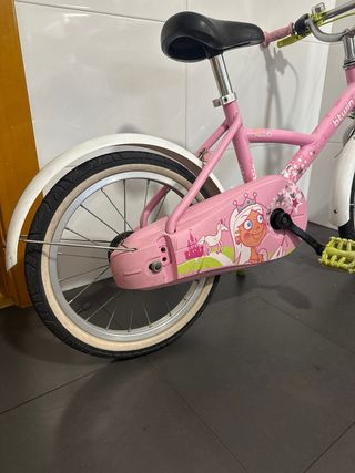 Bicicleta infantil rosa 4-6 años