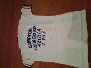 Maillot Ciclismo Retro Vuelta Ciclista Melilla