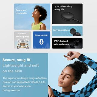 Xiaomi Redmi Buds 3 Lite Bluetooth 5.2 Auriculares