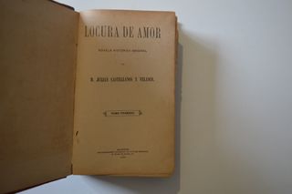 LIBRO LOCURA DE AMOR JULIAN CASTELLANOS 1883