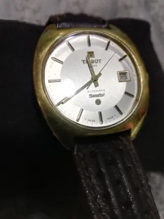Reloj Tissot Seastar Automático Dorado