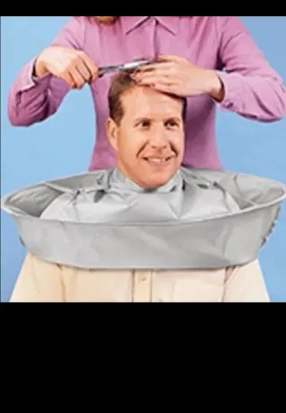 Capa Peluquería Corte Pelo Unisex
