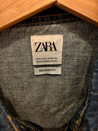 Camicia jeans Zara Uomo M