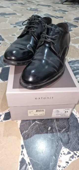 Scarpe eleganti nere uomo