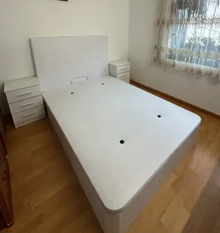 Canapé cama y colchón