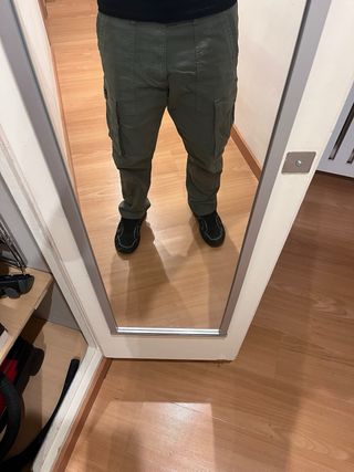 Pantalón cargo verde