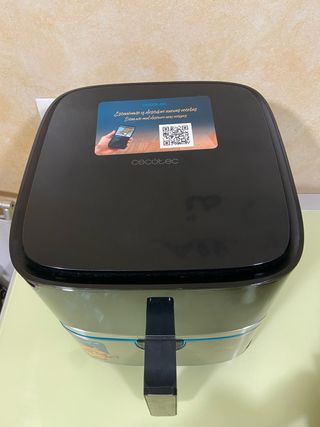 Freidora de aire Cecotec + moldes