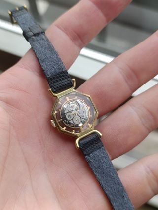 Reloj Juvenia Mistery Skeleton Oro Negro