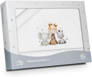 Interbaby - Juego Sabanas Cuna 60x120 Poliester 10