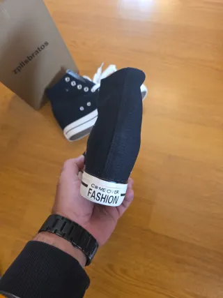 Converse Deportivas Mujer Negras y Blancas