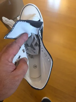 Converse Deportivas Mujer Negras y Blancas