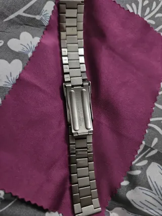 Correa TAG Heuer 18mm Plata