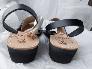 Abarca Menorquina Mibo Talla 40 Negra