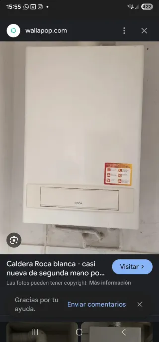 Caldera Roca blanca casi nueva Tlfn 747400722