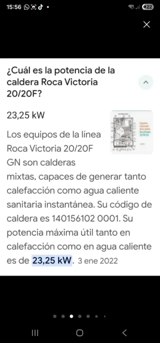 Caldera Roca blanca casi nueva Tlfn 747400722