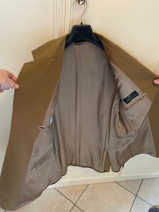 Giacca uomo puro cashmere marrone