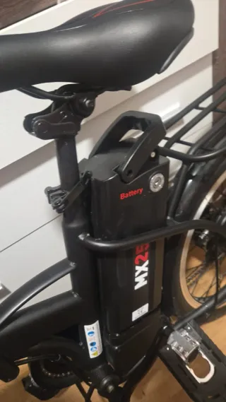 Bicicleta Eléctrica Plegable RKS MX25