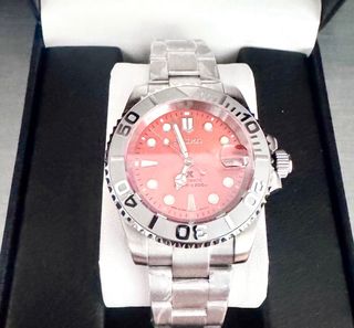 Reloj Seiko mod Automático Naranja