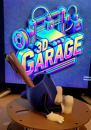 Portaoggetti stile cartoon (mem's)