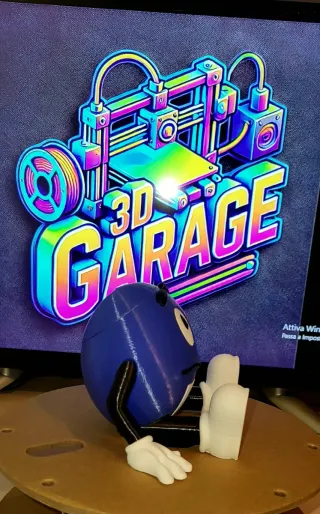 Portaoggetti stile cartoon (mem's)