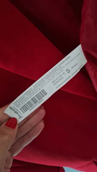 Blazer Stradivarius Rosso Taglia S