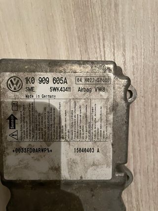 VW 1K0 909 605A Airbag Control Unit Golf 5 ororigi