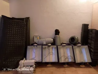 Kit Cultivo Indoor Luces y Extractor