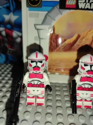 Lotto 3 Minifigure Lego Star Wars