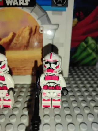 Lotto 3 Minifigure Lego Star Wars