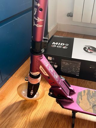 Patinete Oxelo MID 9 morado