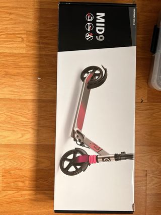 Patinete Oxelo MID 9 morado